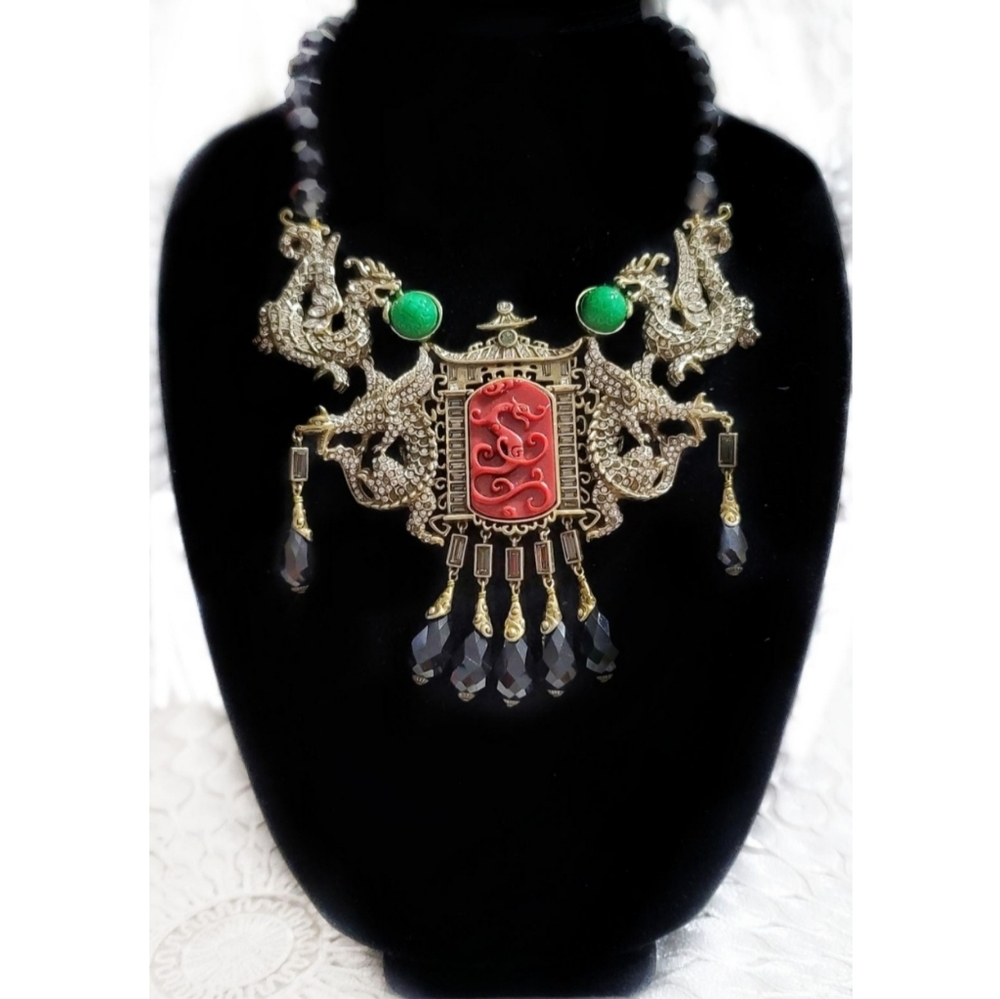 Heidi Daus Dragon necklace